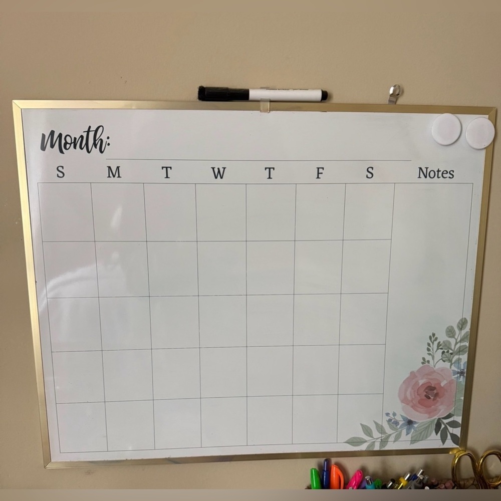 Calendar Whiteboard